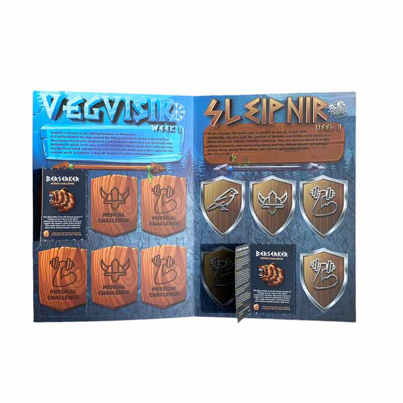 Upplev Den Nordiska Styrkan med En Vikinginspirerad Julkalender för Träning och Utveckling