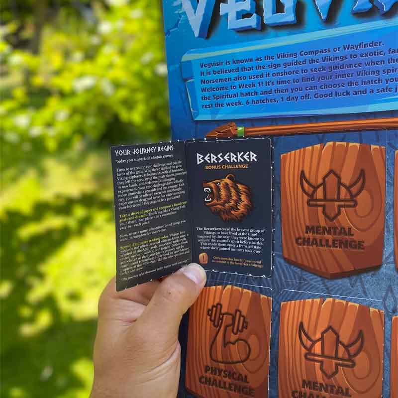 Viking kalender med utmaningar