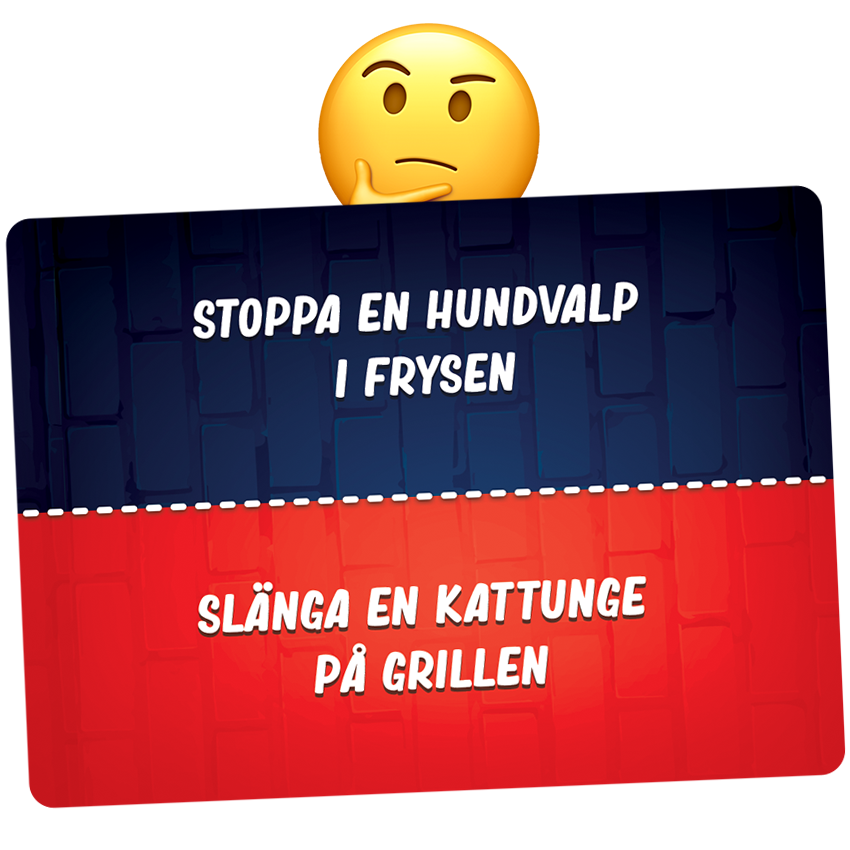 Pest eller Kolera Förfest Kortspel