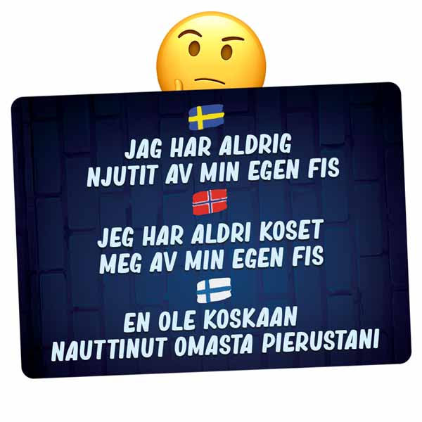 Jag har aldrig XXX