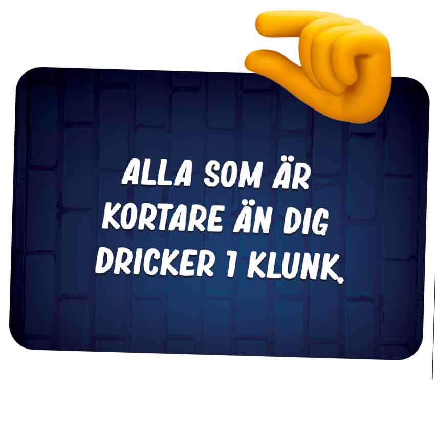 Fyllekort förfestspel och dryckesspel för att bli full