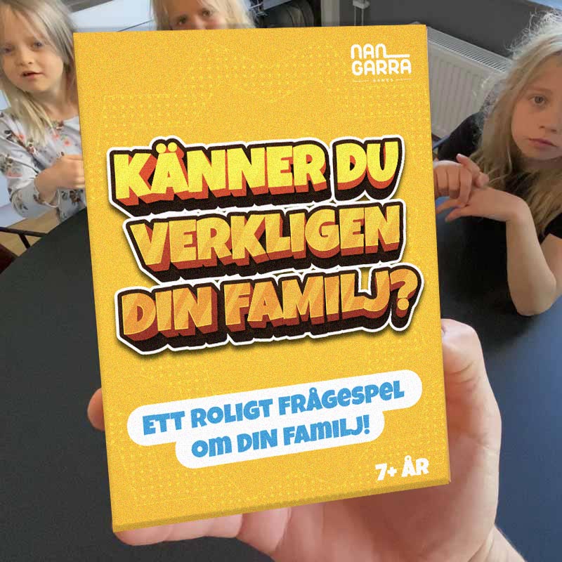 Känner du verkligen din familj Sällskapsspel