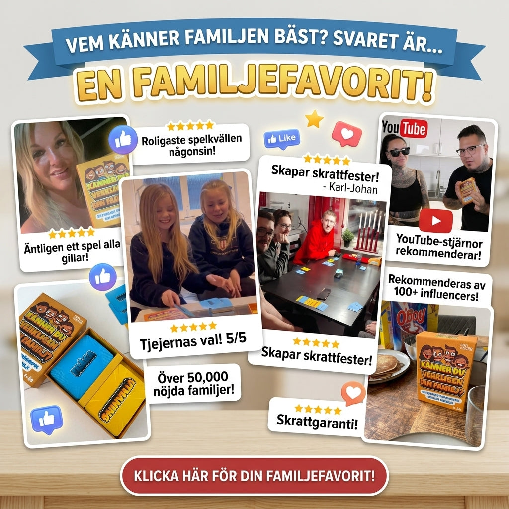 Känner du verkligen din familj Sällskapsspel